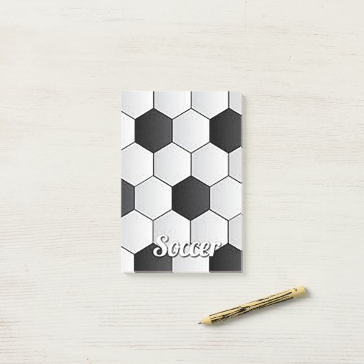 Post-it® “Ballon de foot” (Sur un bureau)