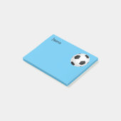 Post-it® ballon de soccer personnalisé poster une note pour (Incliné)