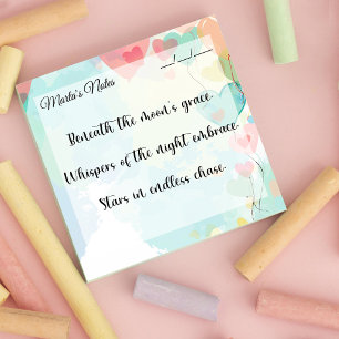 Post-it® Ballons Coeur Fille Cute 3" x 3"