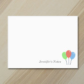 Post-it® Ballons colorés d'anniversaire