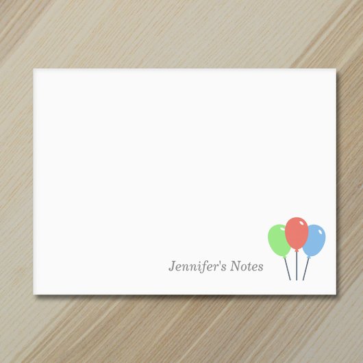 Post-it® Ballons colorés d'anniversaire