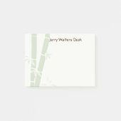 Post-it® Bambou Personnalisé Post It Note Pad (Devant)