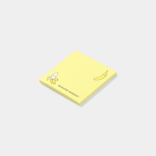 Post-it® Banana Kid's Cute Kawaii (Incliné)