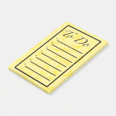 Post-it® Bananas To Do List Post it Notes (Incliné)