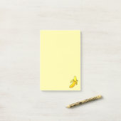 Post-it® Banane - Collection de fruits - (Sur un bureau)
