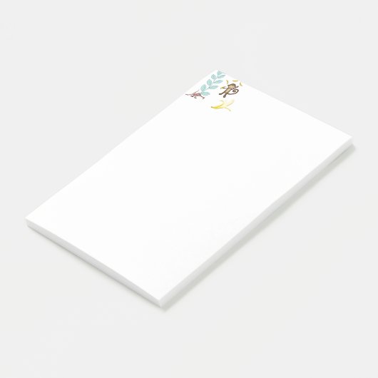 Post-it® Bananes de singe Notes de nature  (Incliné)