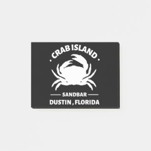 Post-it® banc de sable de l'île de crabe Dustin Floride