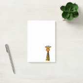 Post-it® Bande dessinée drôle de girafe (Bureau)