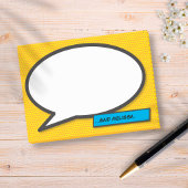 Post-it® Bande dessinée Pop Art Discours bulle