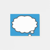 Post-it® Bande dessinée Pop Art Think Bubble (Devant)