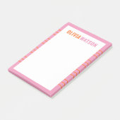Post-it® Bande personnalisée enseignant papeterie Appréciat (Incliné)