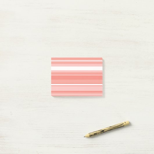 Post-it® Bandes coralliennes (Sur un bureau)
