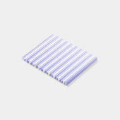 Post-it® Bandes de bonbons bleu et blanc (Incliné)