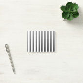 Post-it® Bandes de bonbons noir et blanc (Bureau)