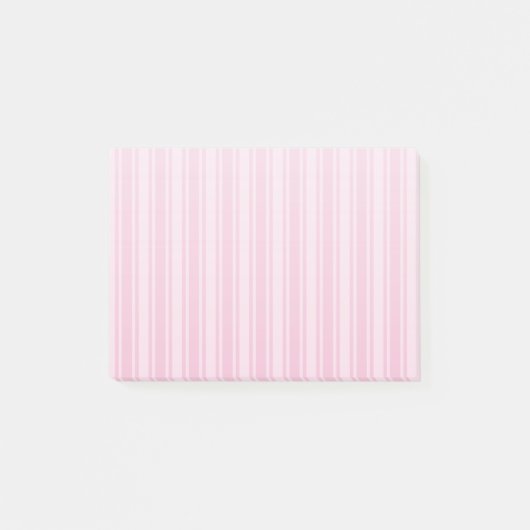 Post-it® Bandes de bonbons rose pâle (Devant)
