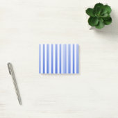 Post-it® Bandes de bonbons royales bleues et blanches (Bureau)