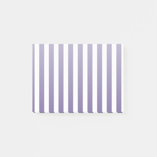 Post-it® Bandes de bonbons ultra violettes et blanches (Devant)