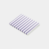 Post-it® Bandes de bonbons ultra violettes et blanches (Incliné)