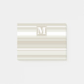Post-it® Bandes de grès monogramme (Devant)