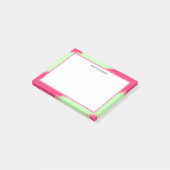 Post-it® Bandes Diagonales colorées Retro (Incliné)