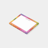 Post-it® Bandes Diagonales colorées Retro (Incliné)