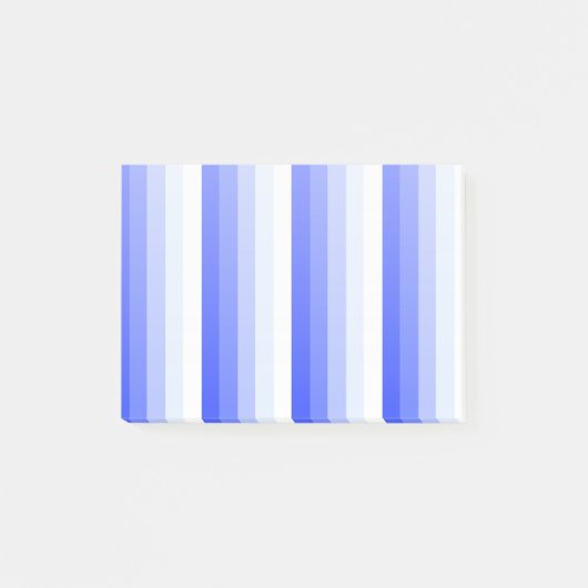 Post-it® Bandes d'ombre bleu royal (Devant)