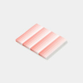 Post-it® Bandes d'ombre de pêche corail (Incliné)