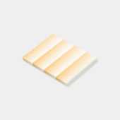 Post-it® Bandes d'ombre jaune (Incliné)