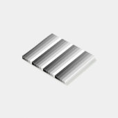 Post-it® Bandes d'ombre noir et blanc (Incliné)