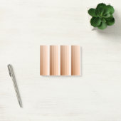 Post-it® Bandes d'ombre orange brûlées (Bureau)