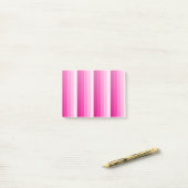Post-it® Bandes d'ombre rose chaud (Sur un bureau)