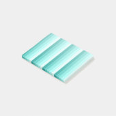 Post-it® Bandes d'ombre turquoise (Incliné)
