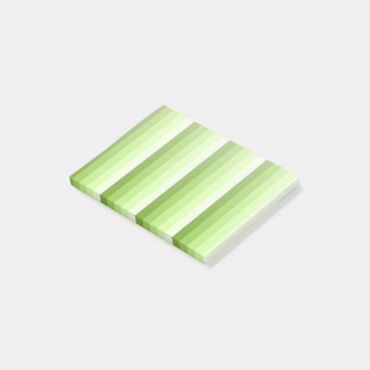 Post-it® Bandes d'ombre vert citron (Incliné)