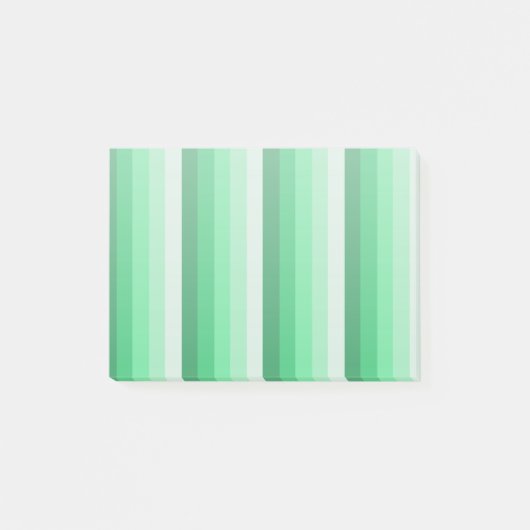 Post-it® Bandes d'ombre vertes (Devant)