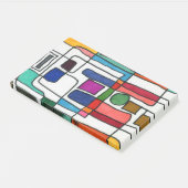Post-it® Bandes rectangulaires chaudes et cool avec accent (Incliné)
