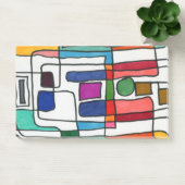 Post-it® Bandes rectangulaires chaudes et cool avec accent (Bureau)