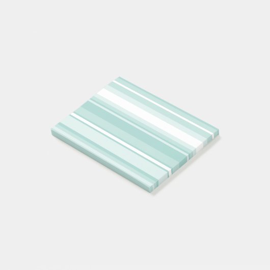 Post-it® Bandes vertes à la menthe (Incliné)