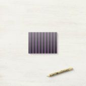 Post-it® Bandes violettes foncées et noires (Sur un bureau)