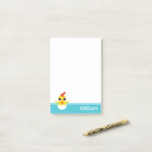 Post-it® Bandit le poussin (Sur un bureau)