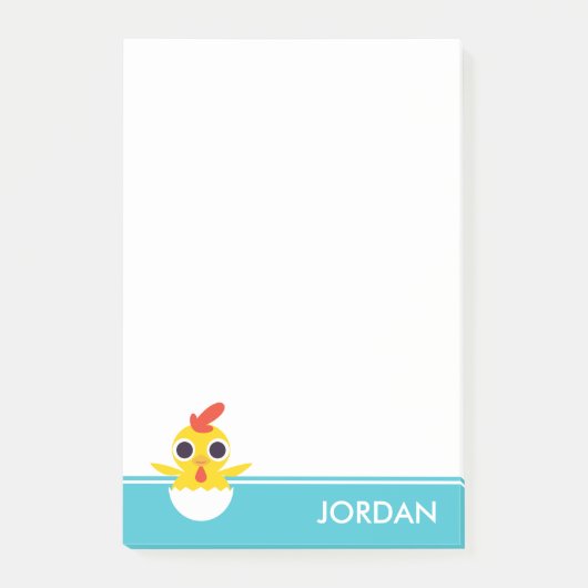 Post-it® Bandit le poussin (Devant)