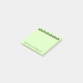 Post-it® Bannière de cactus (Incliné)