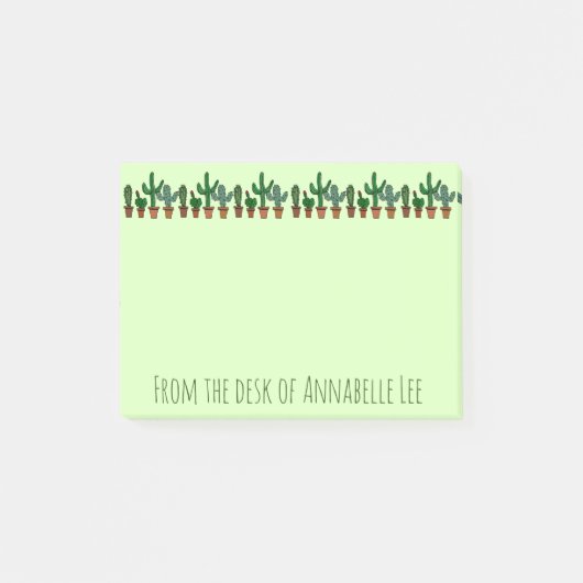 Post-it® Bannière de cactus (Devant)