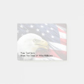 Post-it® Bannière du drapeau de l'aigle américain patriotiq (Devant)