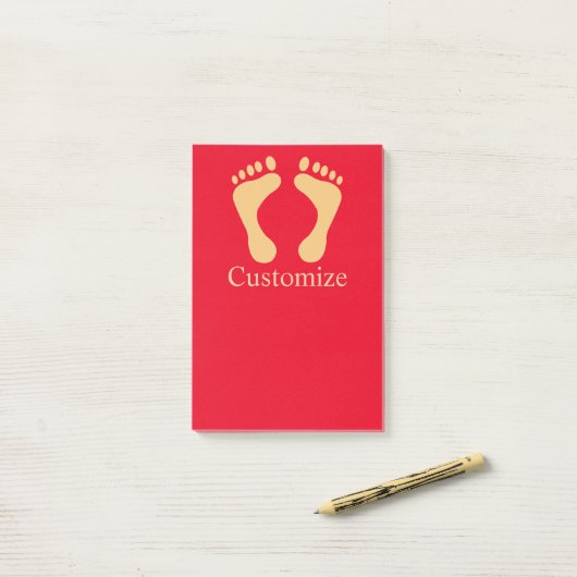 Post-it® Barefoot Beach Bum Thunder_Cove  (Sur un bureau)