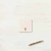Post-it® Barista Ourson Mignon (Sur un bureau)