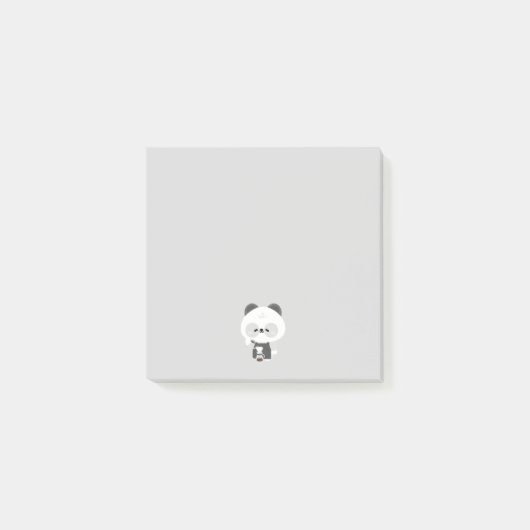 Post-it® Barista Panda Mignon (Devant)