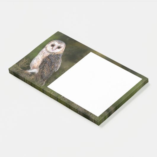 Post-it® Barn Ow Sticky Notes (Incliné)
