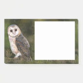 Post-it® Barn Ow Sticky Notes (Devant)
