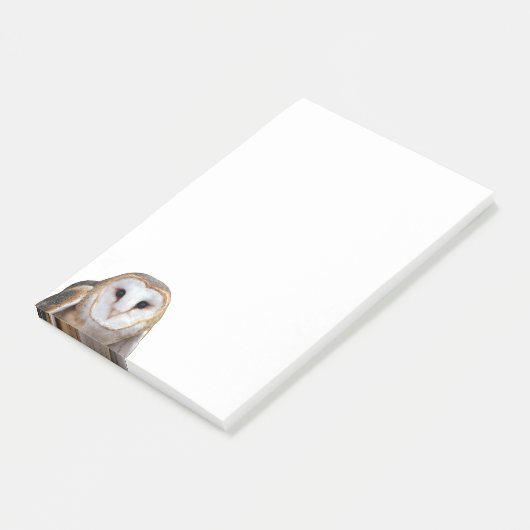 Post-it® Barn Owl Photo 4x6 Notes Papeterie (Incliné)