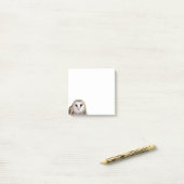 Post-it® Barn Owl Photo Post-it Notes Papeterie (Sur un bureau)